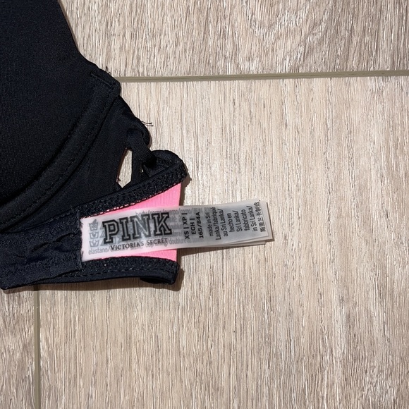 Victoria secret PINK XS black bikini top - Picture 3 of 4